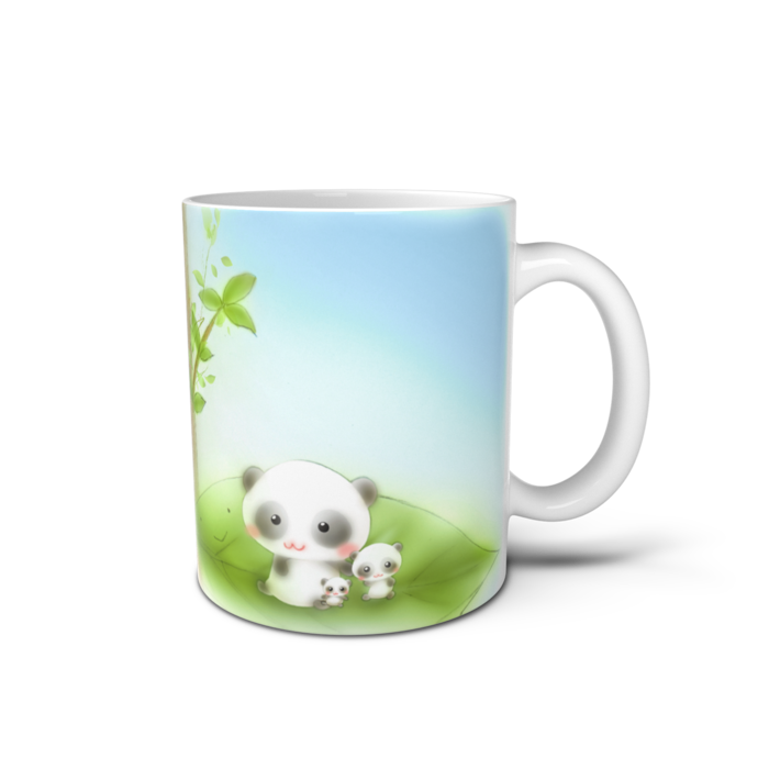 マグカップ - 直径 8 cm / 高さ 9.5 cm