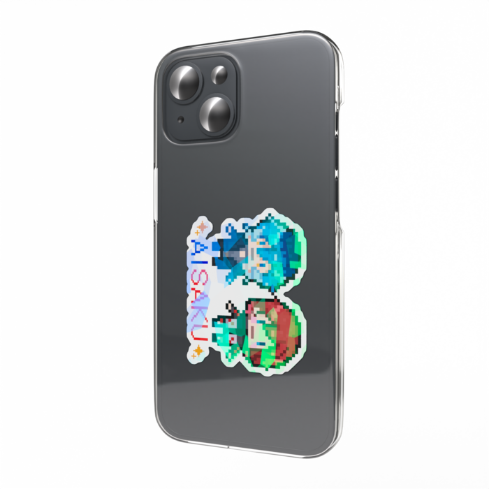 ホログラムスマホステッカー - 縦