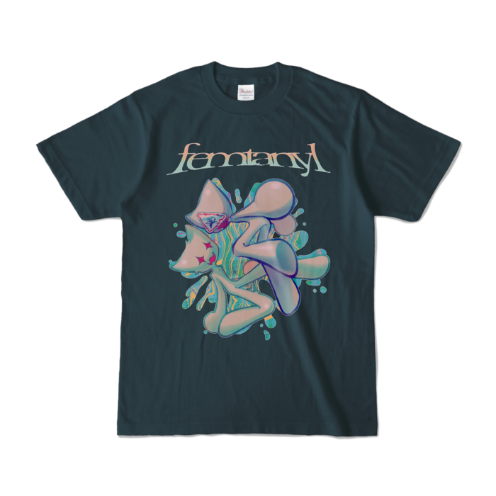 カラーTシャツ - S - デニム (濃色)