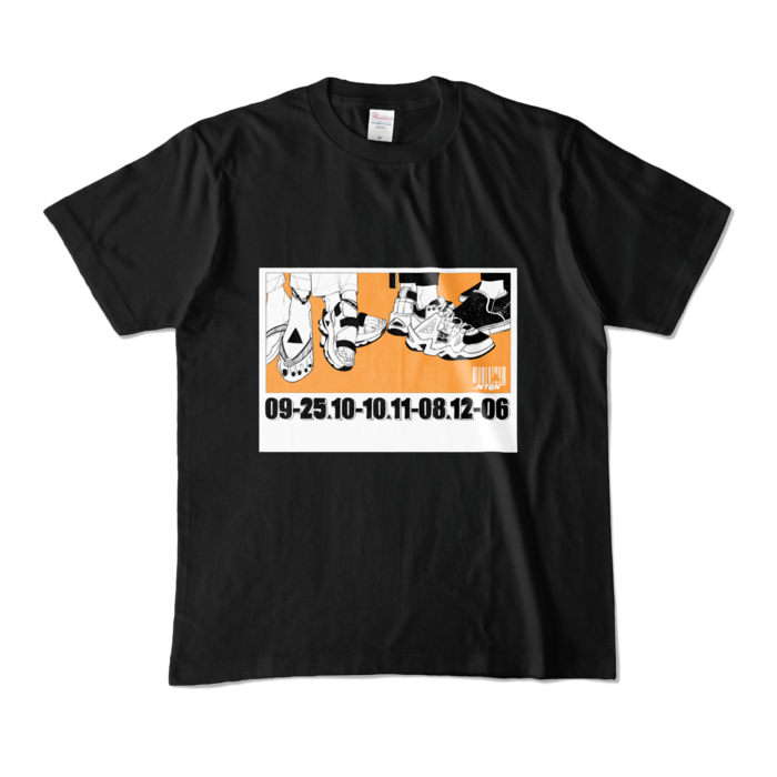 カラーTシャツ - M - ブラック (濃色)