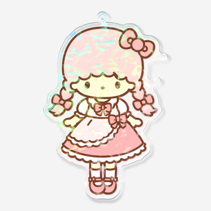 ホログラムアクリルキーホルダー - 100 × 100mm