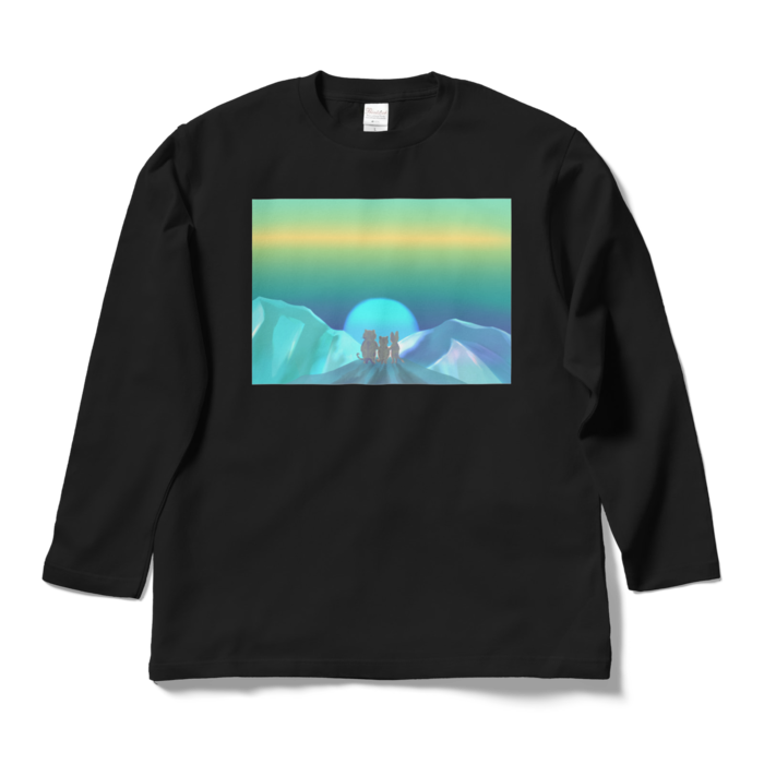 ロングスリーブTシャツ - L - ブラック