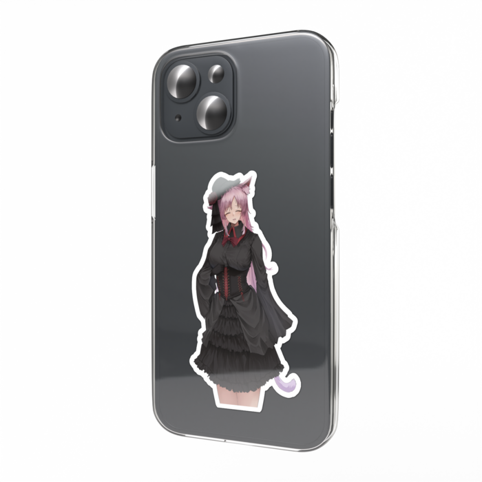 スマホステッカー 笑顔