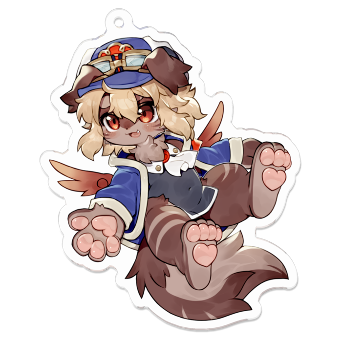 アクリルキーホルダー - 70 x 70 (mm)