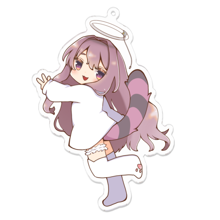 アクリルキーホルダー - 100 x 100 (mm)