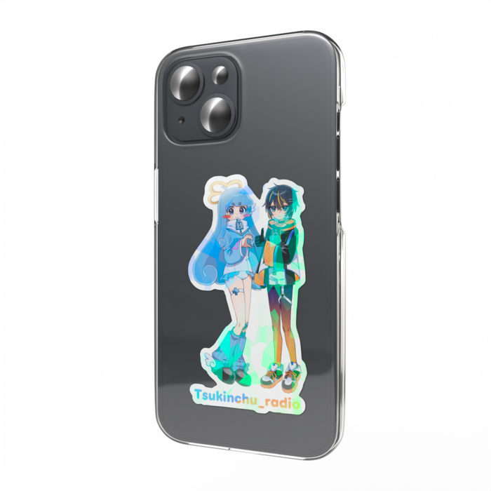 ホログラムスマホステッカー(月人本人Ver)