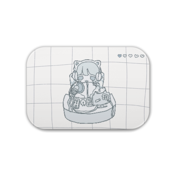 缶バッジ - 角丸 76x51mm