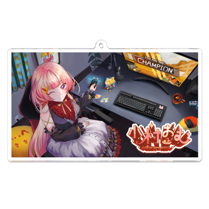 アクリルキーホルダー - 100 x 100 (mm)