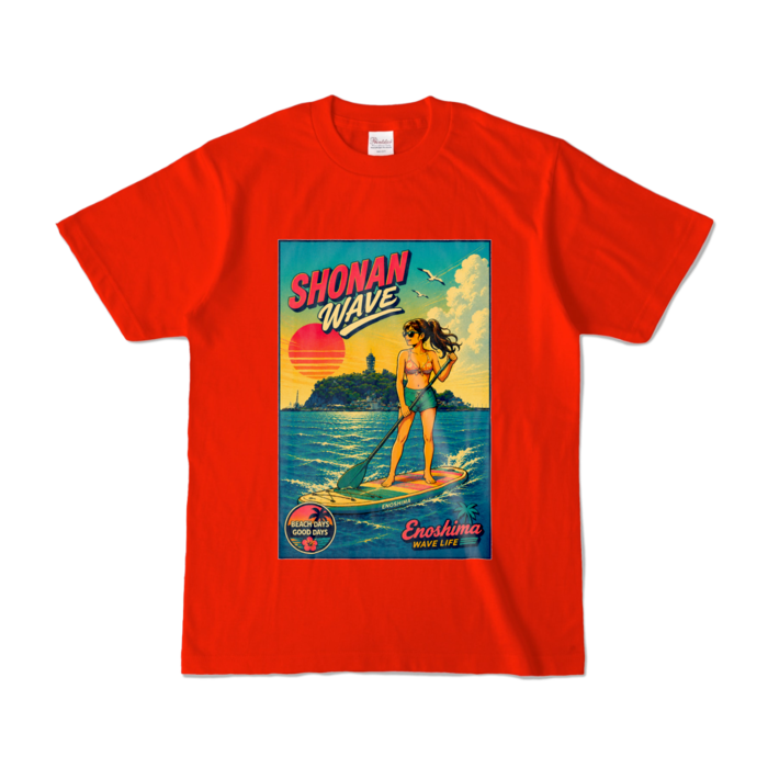 カラーTシャツ - S - レッド (濃色)