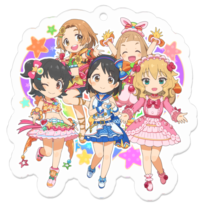 ハイファイ アクキー 佐々木千枝 櫻井桃華 赤城みりあ 龍崎薫 市原仁奈 やまたつ屋 Booth