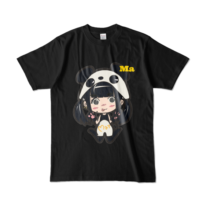 カラーTシャツ - L - ブラック (濃色)