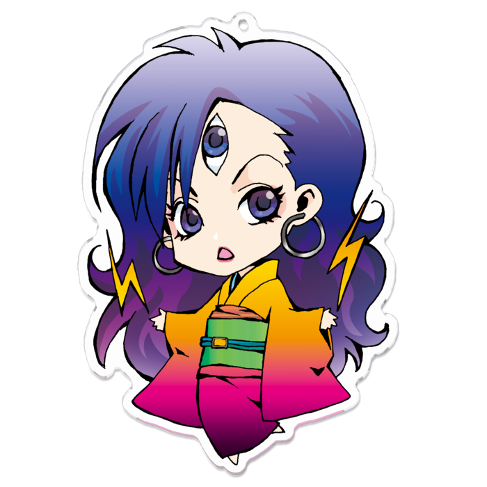 アクリルキーホルダー - 100 x 100 (mm)