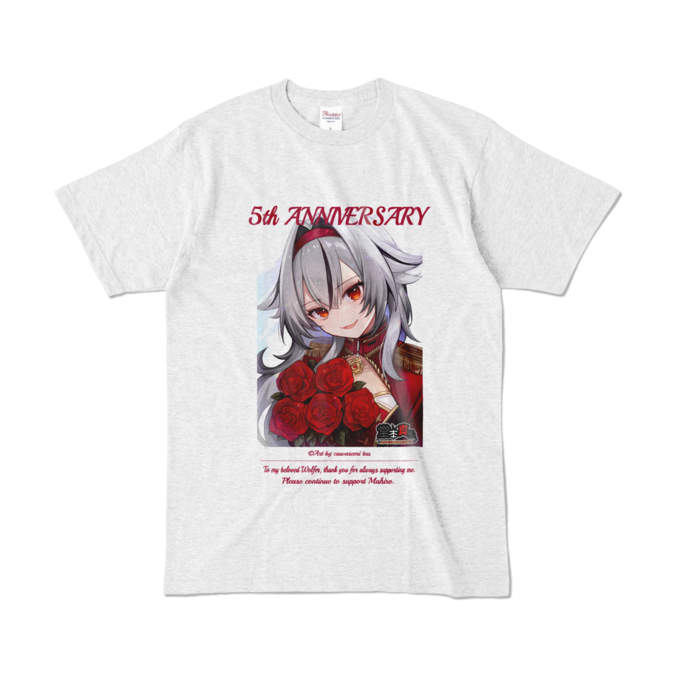 カラーTシャツ - L - アッシュ (淡色)
