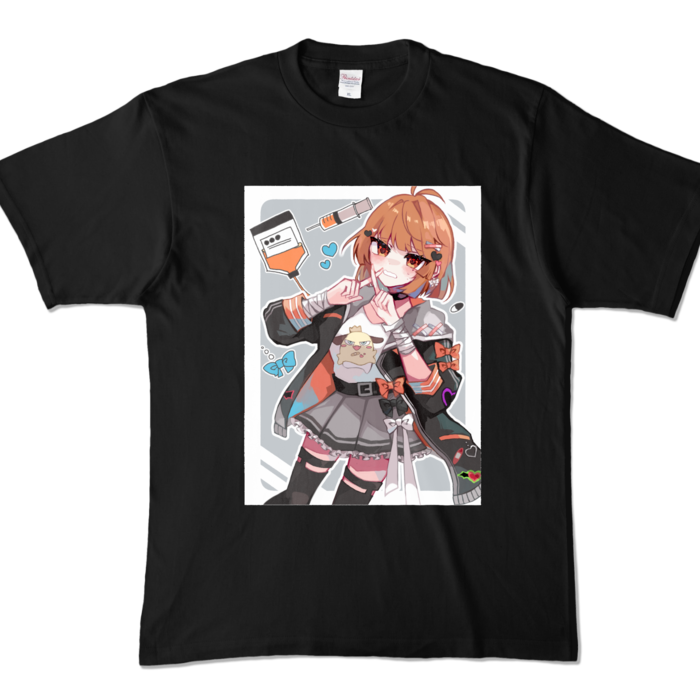 カラーTシャツ - XL - ブラック (濃色)