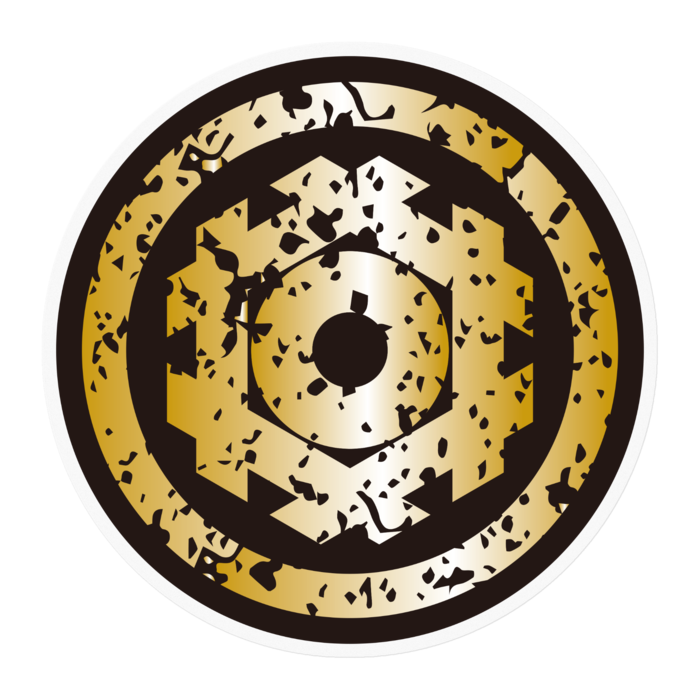 ステッカー - 100 x 100 (mm)