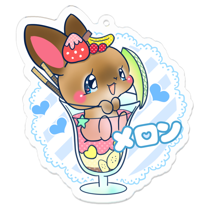 アクリルキーホルダー - 70 x 70 (mm)