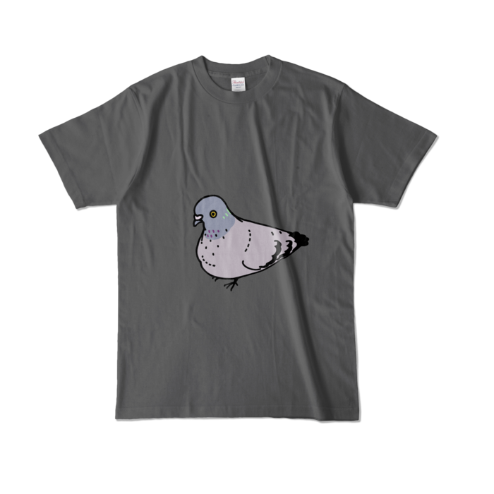 カラーTシャツ - L - チャコール (濃色)