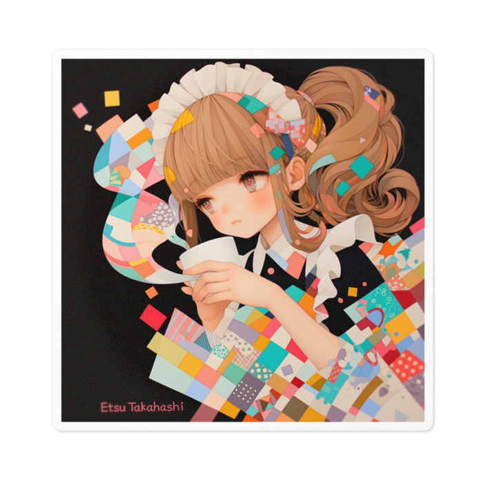 ステッカー - 100 x 100 (mm)