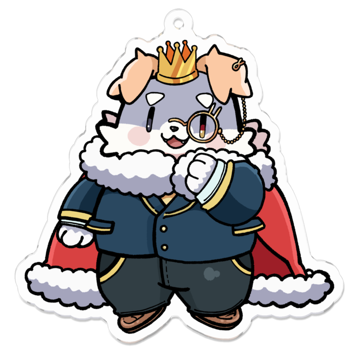 アクリルキーホルダー - 70 x 70 (mm)