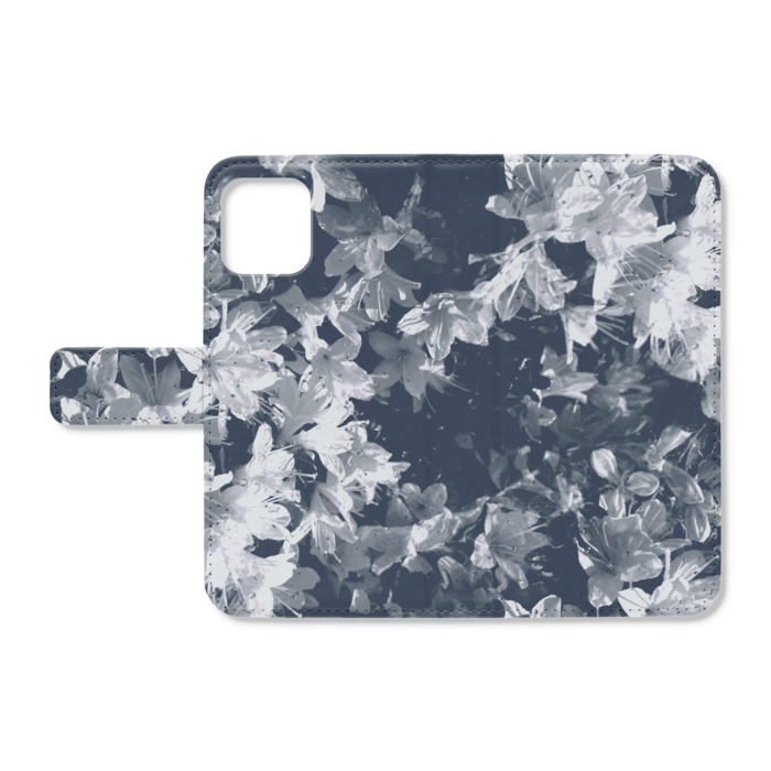 【Azalea(W)】手帳型iPhoneケース - iPhone11Pro - ストラップ穴 なし