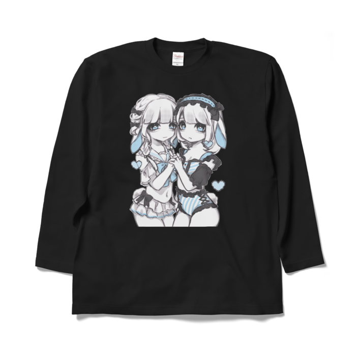 ロングスリーブTシャツ - XL - ブラック