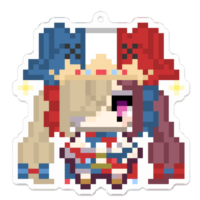 アクリルキーホルダー - 70 x 70 (mm)