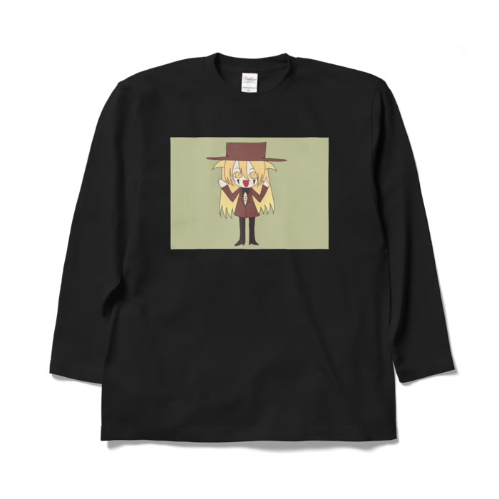 ロングスリーブTシャツ - XL - ブラック