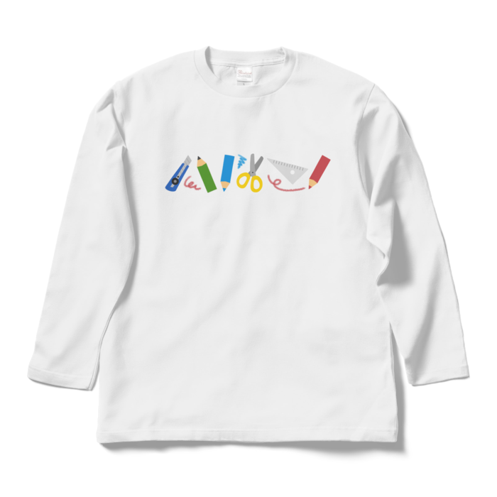 ロングスリーブTシャツ - L - ホワイト