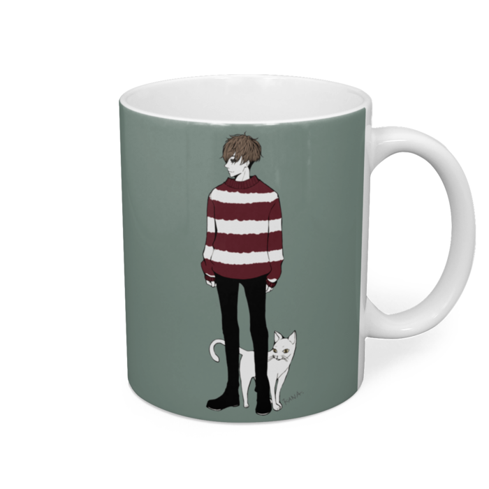 マグカップ - 直径 8 cm / 高さ 9.5 cm