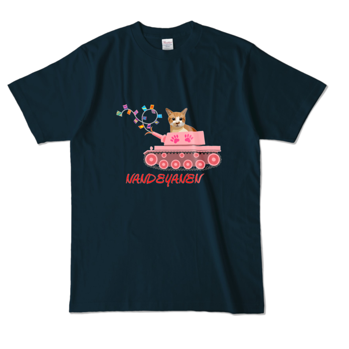 カラーTシャツ - L - ネイビー (濃色)