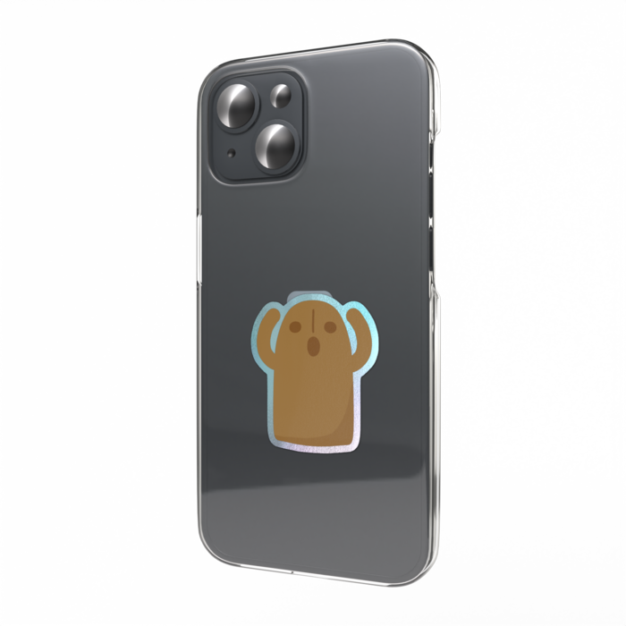 オーロラスマホステッカー - 縦