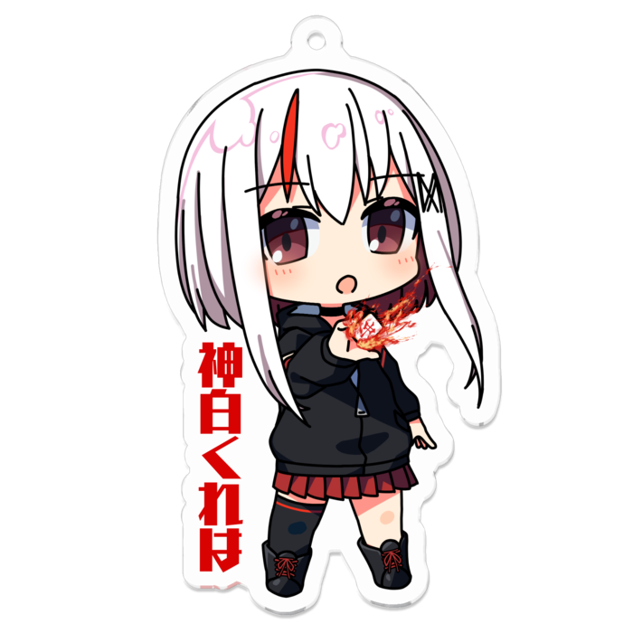 アクリルキーホルダー（コーティング） - 70 x 70 (mm)(ノーマル)