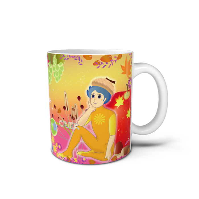 マグカップ - 直径 8 cm / 高さ 9.5 cm