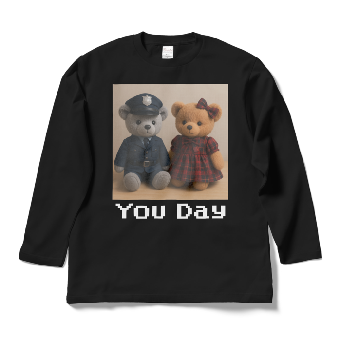 ロングスリーブTシャツ - L - ブラック