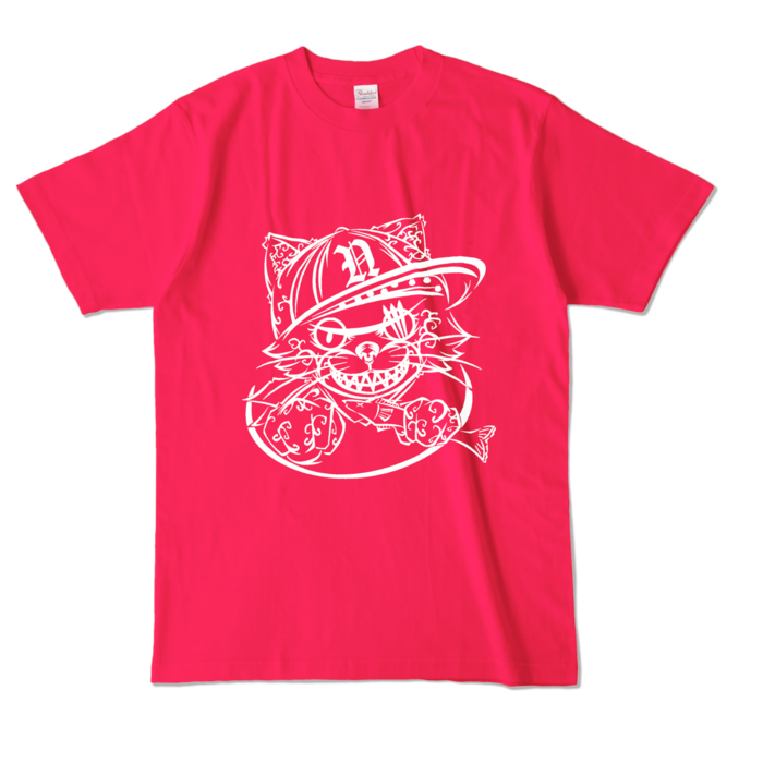 カラーTシャツ - L - ホットピンク (濃色)
