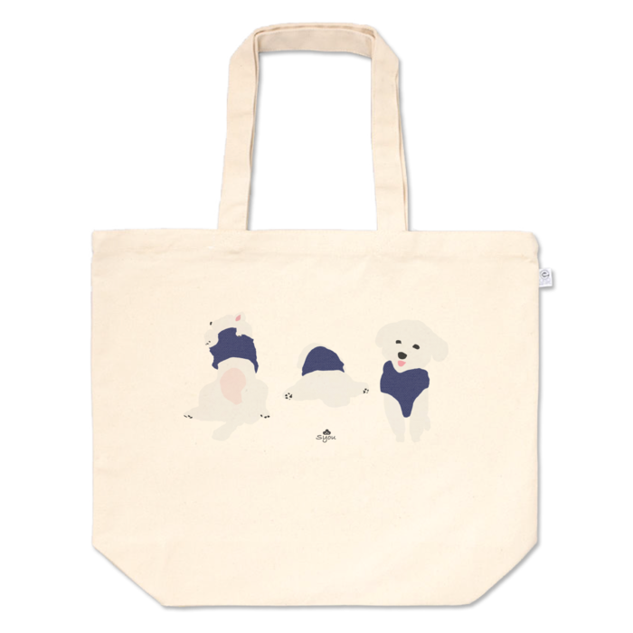 トートバッグ - L - プリント面積中