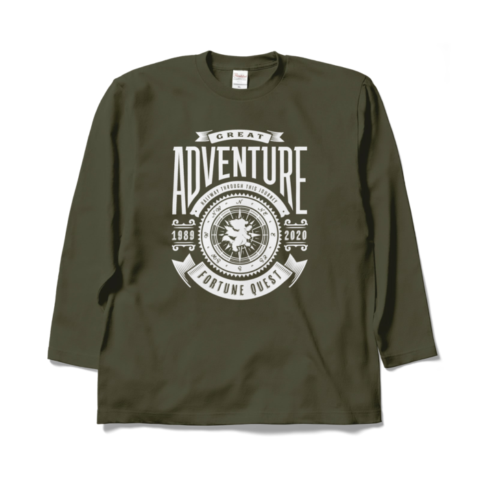 ロングスリーブTシャツ - XL - アーミーグリーン