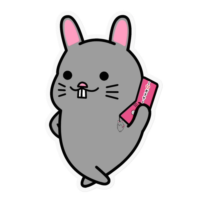 ステッカー - 100 x 100 (mm)クリア