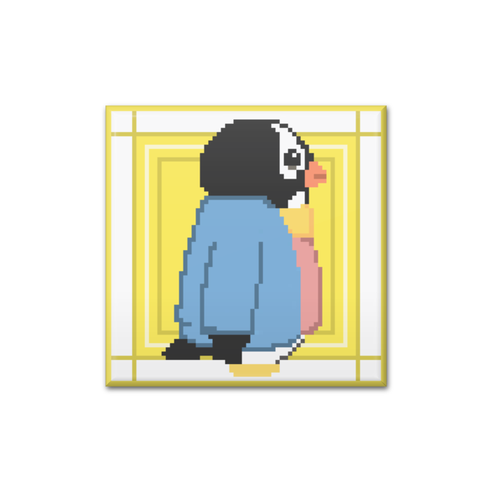 缶バッジ - 四角形40mm