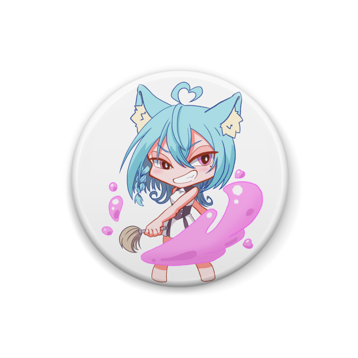 缶バッジ - 25mm【カートゥーン風】