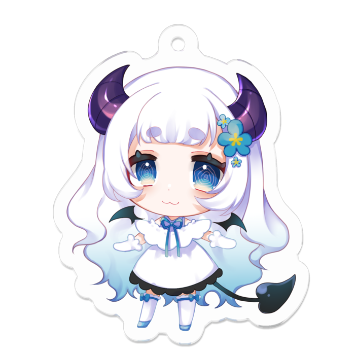 アクリルキーホルダー - 50 x 50 (mm)