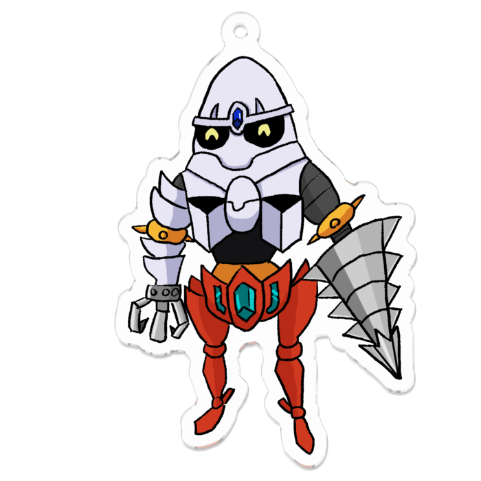 アクリルキーホルダー - 70 x 70 (mm)