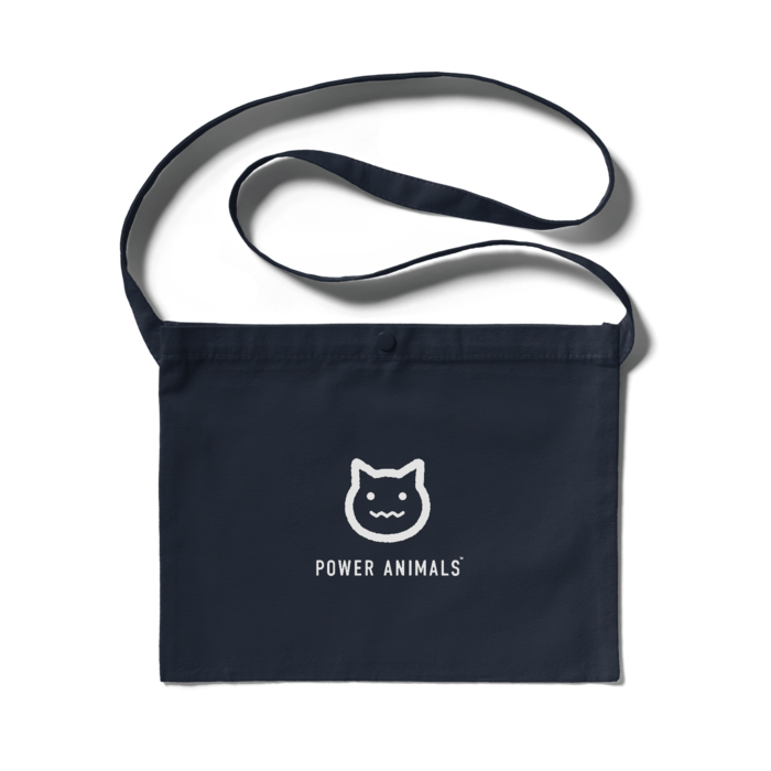 サコッシュ - 300 x 230 (mm)　ネイビー