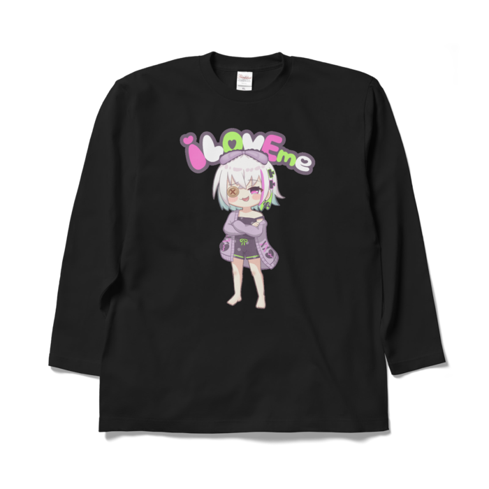 ロングスリーブTシャツ - XL - ブラック