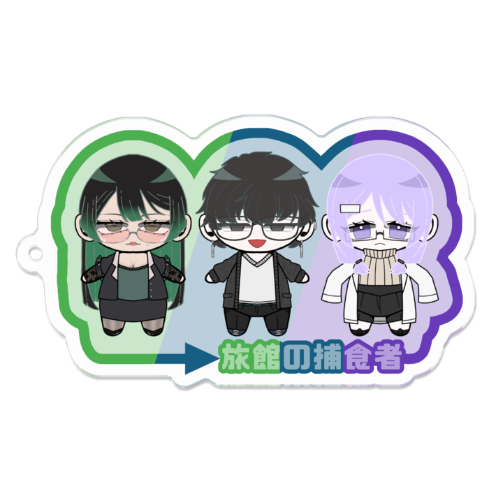 アクリルキーホルダー - 70 x 70 (mm)