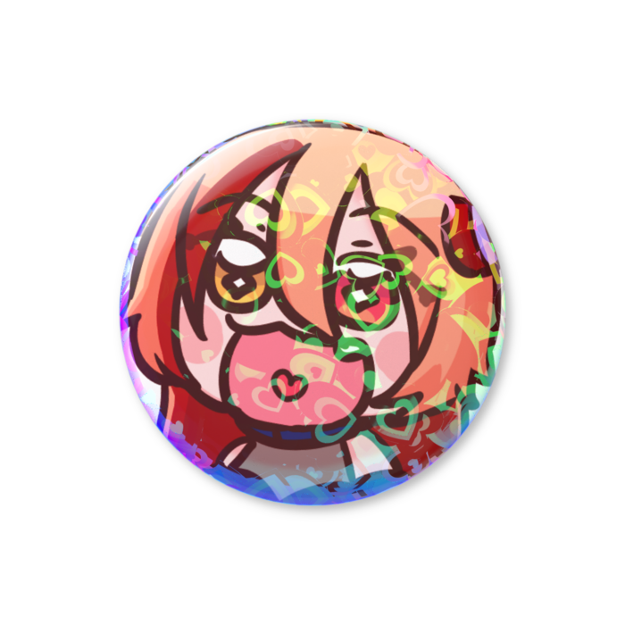 ホログラム缶バッジ - 25mm