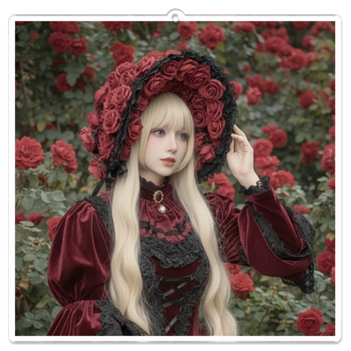 アクリルキーホルダー - 100 x 100 (mm)