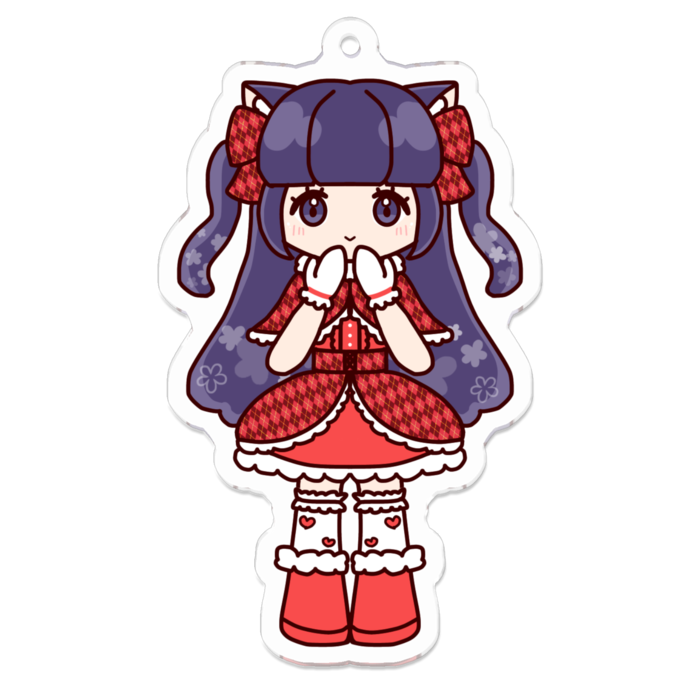 アクリルキーホルダー - 70 x 70 (mm)