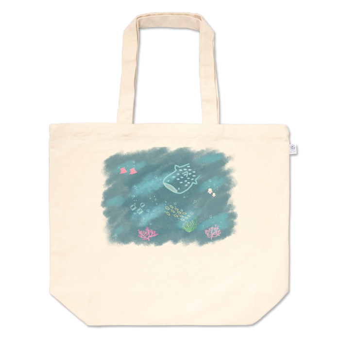 トートバッグ - L - プリント面積中