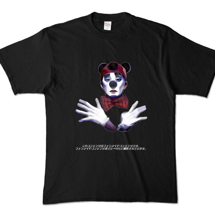 カラーTシャツ - XL - ブラック (濃色)